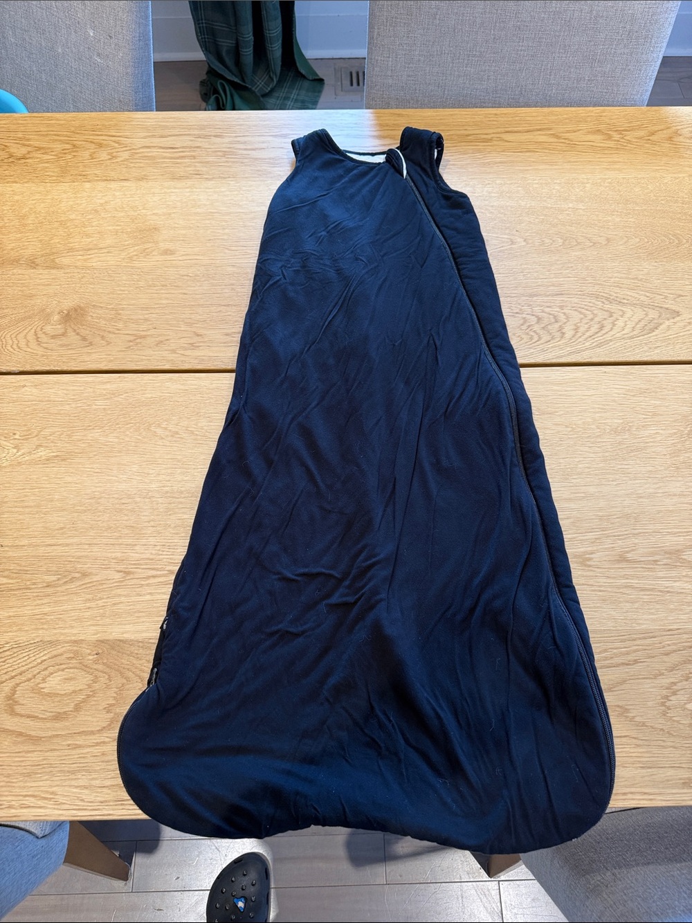 Kyte BABY black and White Wearable Sleep Sack